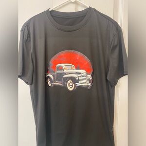 Vintage Car Graphic T-Shirt - Black
